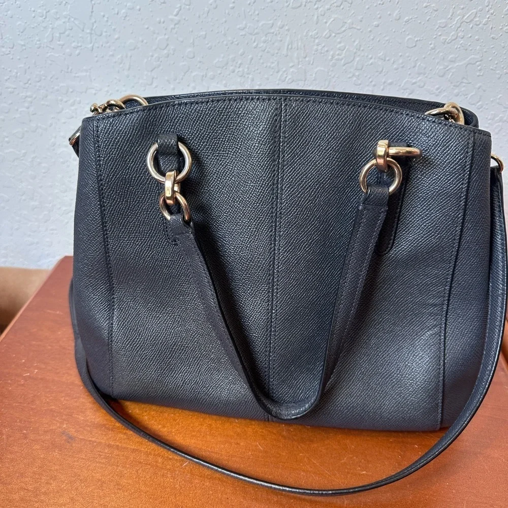 COACH Minetta Crossbody Bag Black/Navy